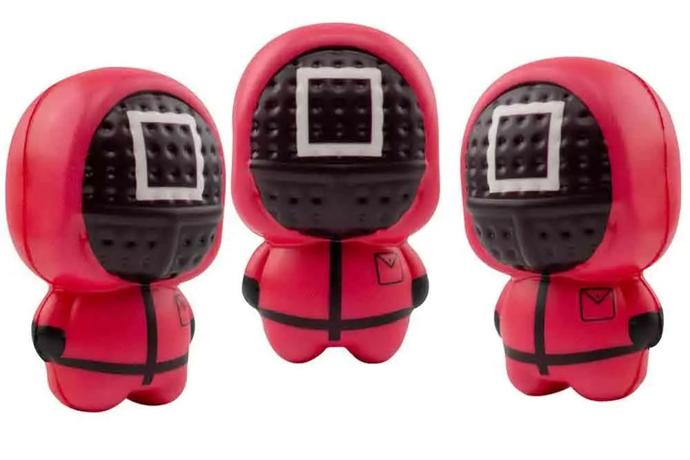 SQUID GAME - FOAM SQUISHY - BLIND BAGS COUNTER DISPLAY (12 UNITS)