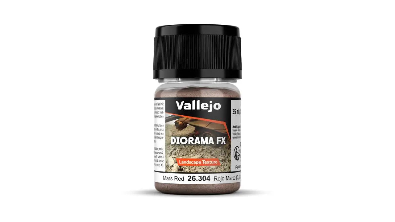 DIORAMA FX 26304 LANDSCAPE TEXTURES MARS RED 0,2/0,6 MM