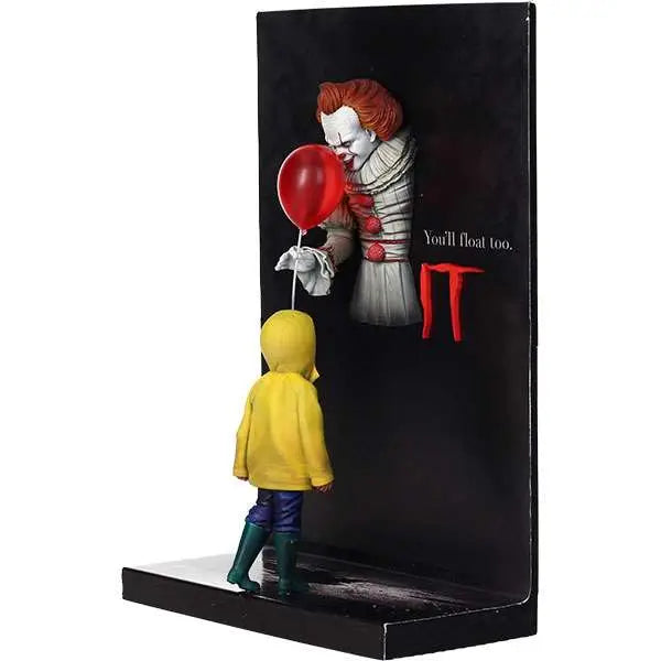 IT PENNYWISE & GEORGIE (2017) 3D POSTER FIGURE