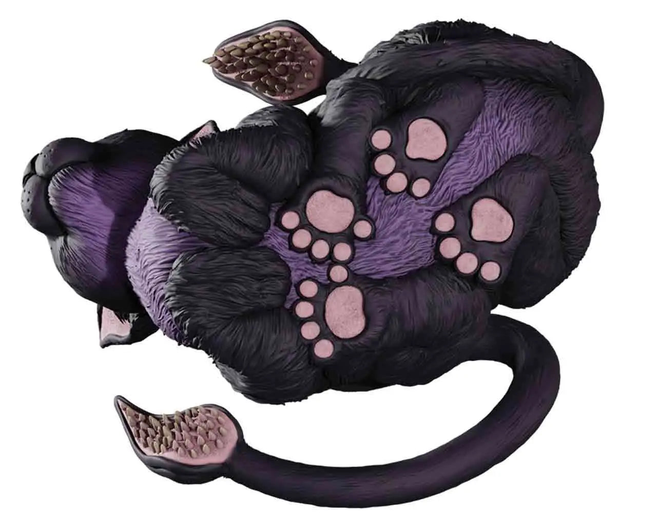 DUNGEONS & DRAGONS - REPLICAS OF THE REALMS - DISPLACER BEAST KITTEN LIFE-SIZED FIGURE