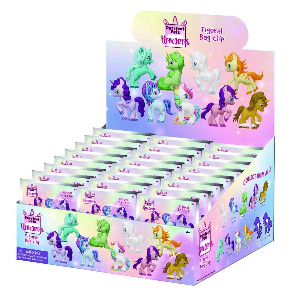 UNICORNS S1 3D BAG CLIP BLIND BOX DISPLAY(24)