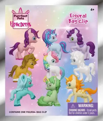 UNICORNS S1 3D BAG CLIP BLIND BOX DISPLAY(24)
