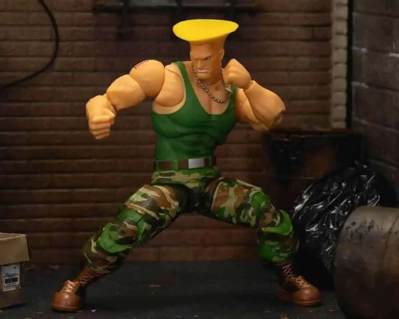 STREET FIGHTER 2: GUILE - DE LUXE ACTION FIGURE SCALE 1:12