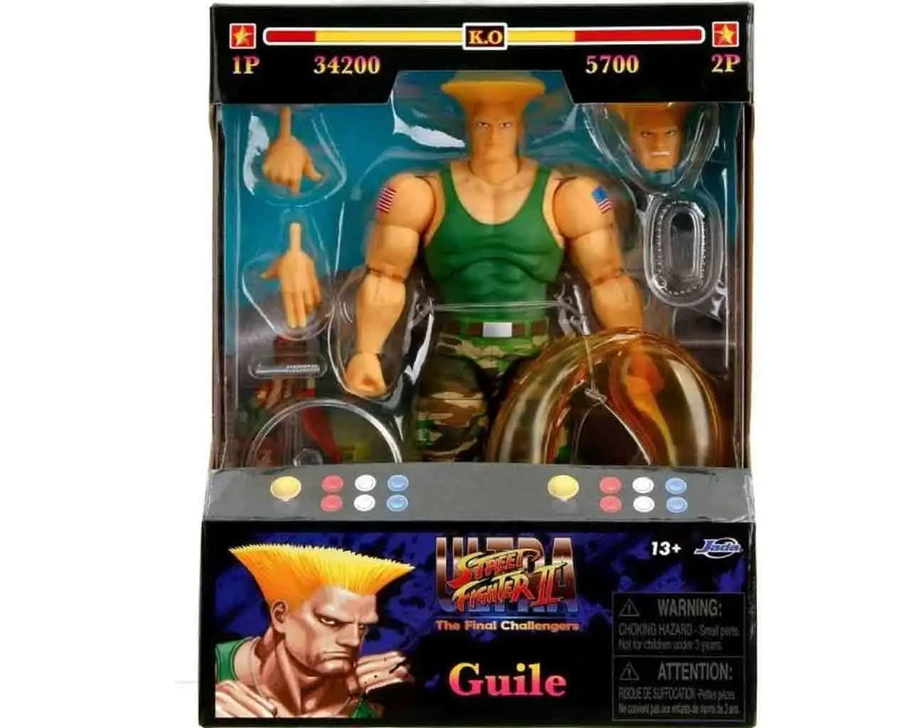 STREET FIGHTER 2: GUILE - DE LUXE ACTION FIGURE SCALE 1:12
