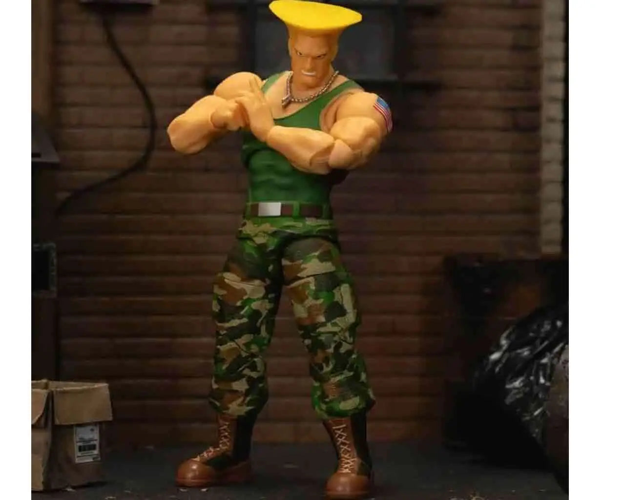 STREET FIGHTER 2: GUILE - DE LUXE ACTION FIGURE SCALE 1:12