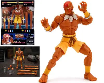 STREET FIGHTER 2: DHALSIM - DE LUXE ACTION FIGURE SCALE 1:12