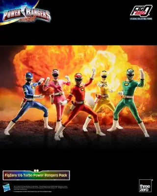 POWER RANGERS TURBO 1/6 FIGURE 5-PACK