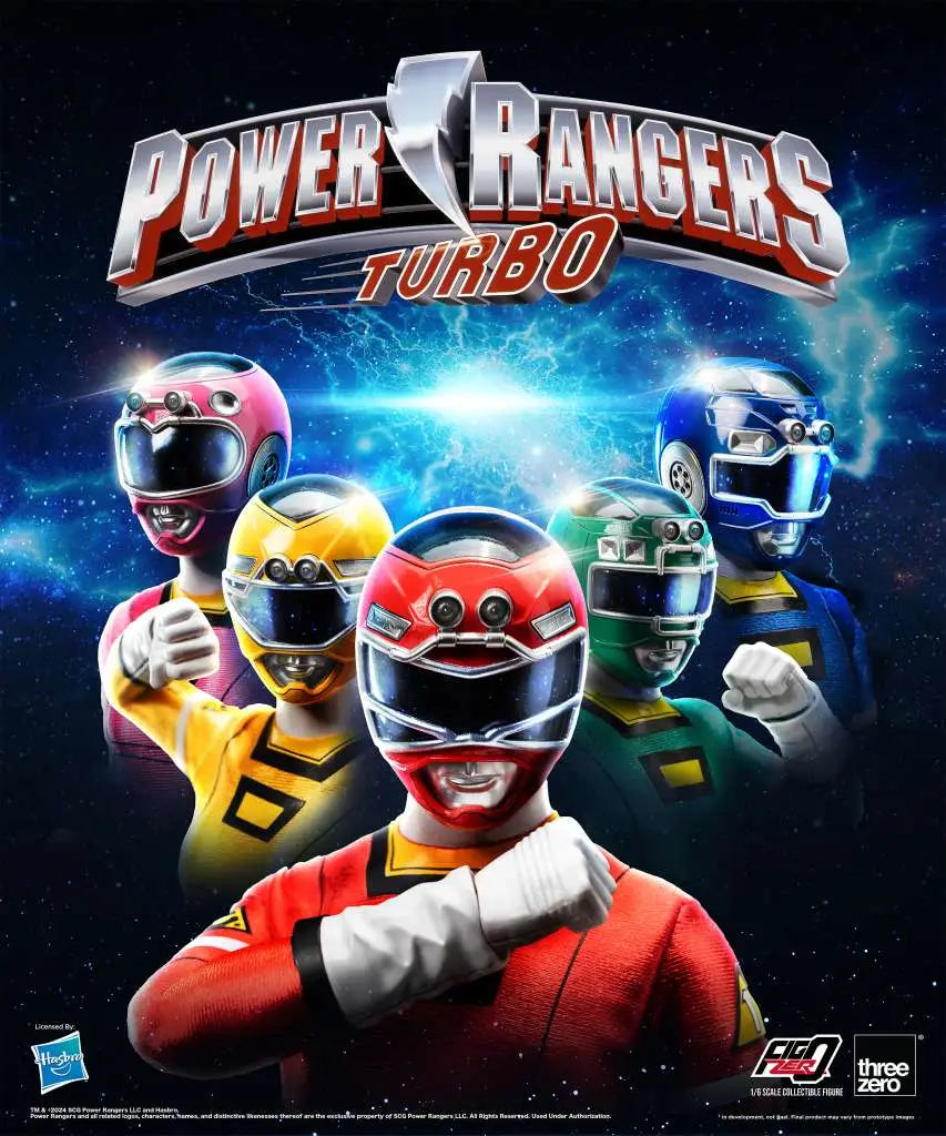 POWER RANGERS TURBO 1/6 FIGURE 5-PACK