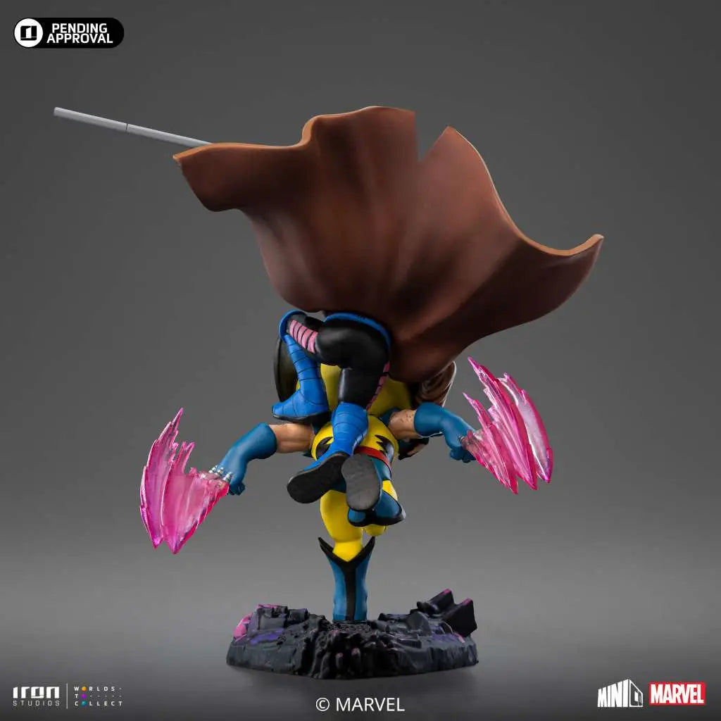 X-MEN 97 GAMBIT AND WOLVERINE MINICO