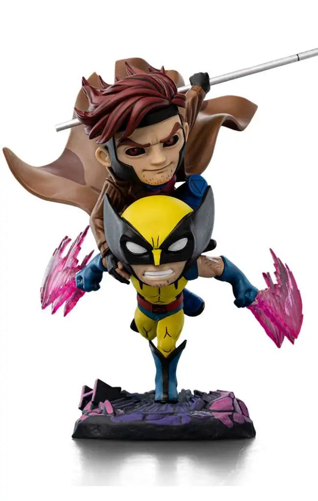 X-MEN 97 GAMBIT AND WOLVERINE MINICO