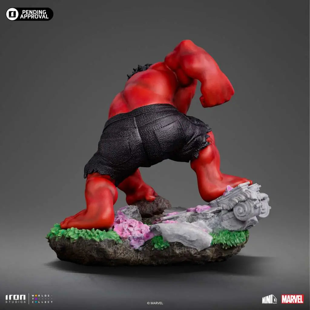 CAPTAIN AMERICA 4 RED HULK MINICO