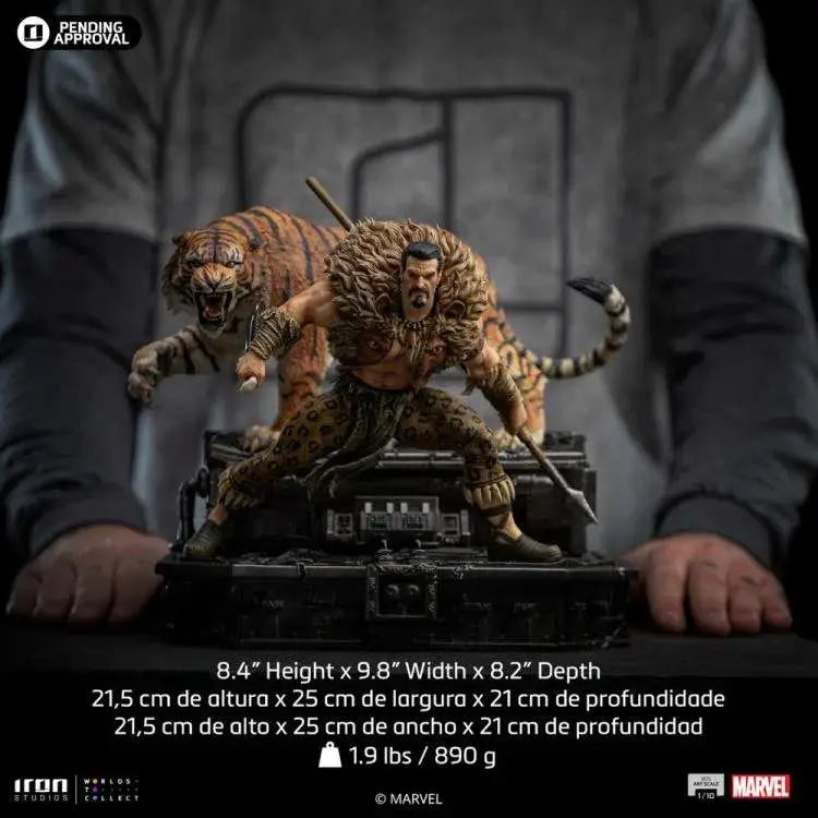 SPIDER-MAN VS VILLAINS KRAVEN 1/10 STATUE