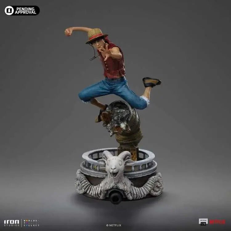 ONE PIECE NETFLIX LUFFY 1/10 STATUE
