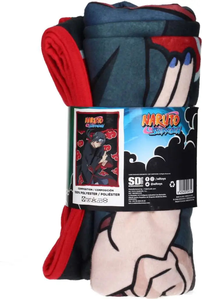 NARUTO ITACHI POLAR FLEECE 100X150 CM BLANKET