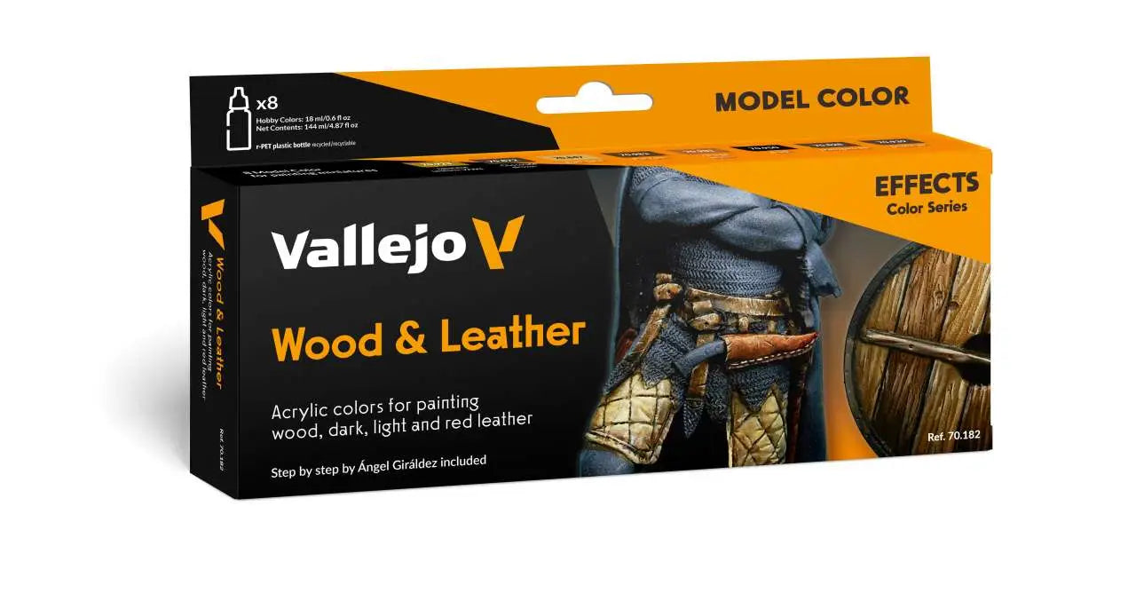 WOOD AND LEATHER BY AANGEL GIRALDEZ MODEL COLOR SET 70182