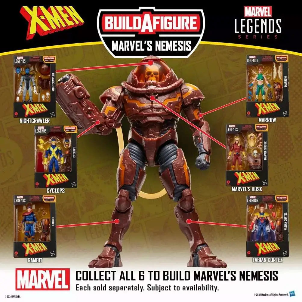 MARVEL LEGENDS X-MEN NEMESIS GAMBIT ACTION FIGURE