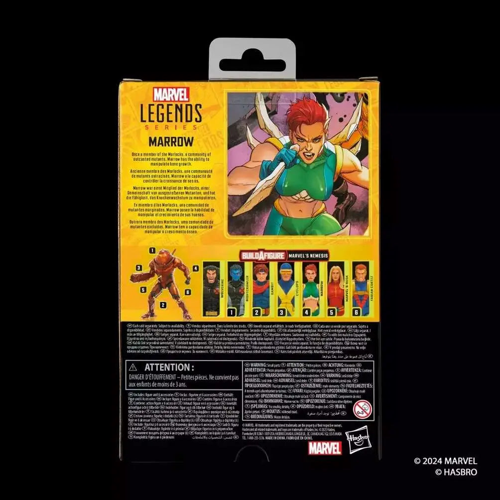 MARVEL LEGENDS X-MEN NEMESIS MARROW ACTION FIGURE