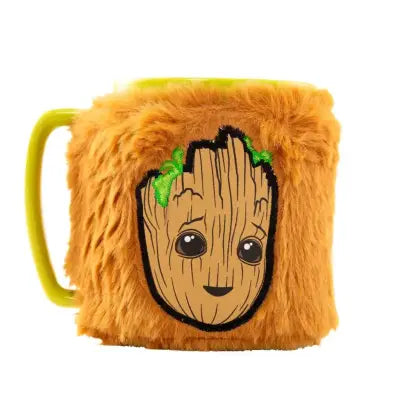 GROOT FACE FUZZY MUG