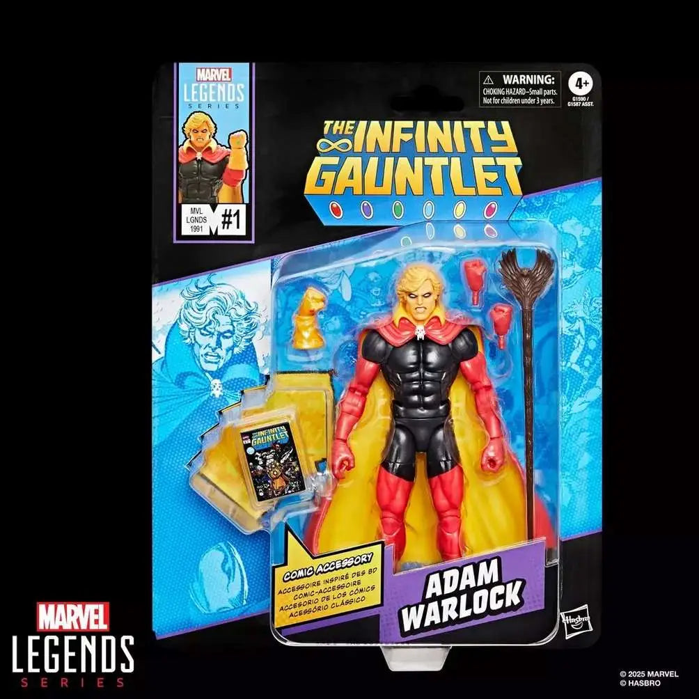 MARVEL LEGENDS MINI COMICS ADAM WARLOCK ACTION FIGURE