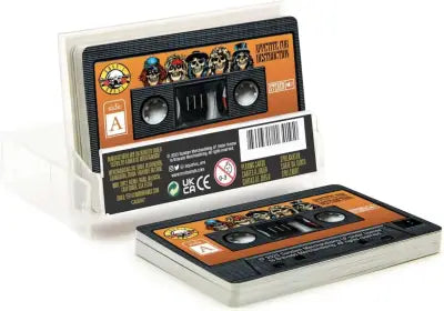 GUNS N' ROSES CASSETTE PLAYING CARDS