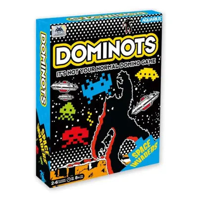 SPACE INVADERS DOMINOTS TILE GAME