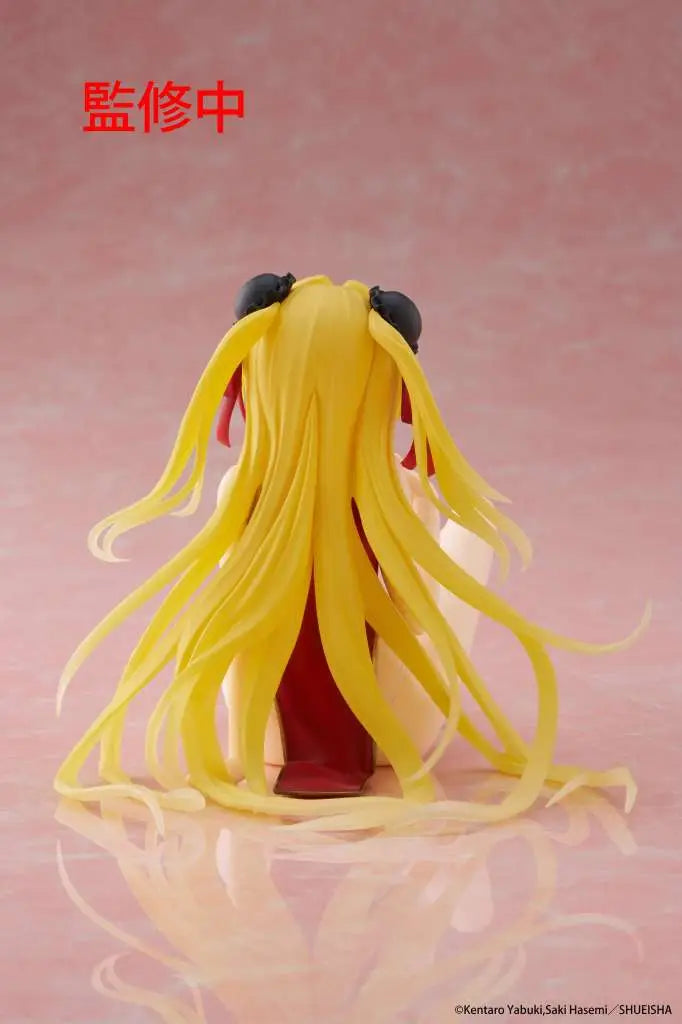 TO LOVE-RU GOLDEN DARKNESS CHINESE DRESS DESKTOP CUTE FIG
