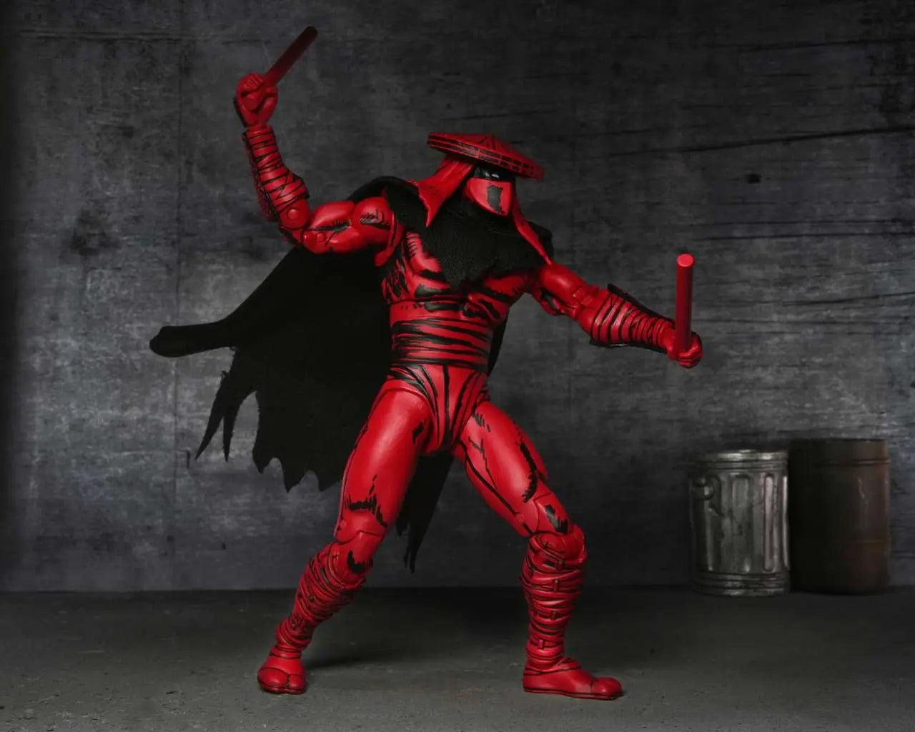 TMNT MIRAGE RED & BLACK FOOT ASSASSIN AF