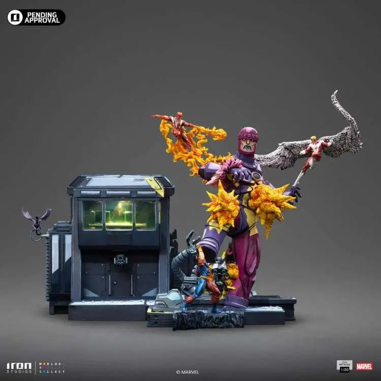 X-MEN DANGER ROOM DIORAMA B COMIC DEMI ART 1/20 STATUE