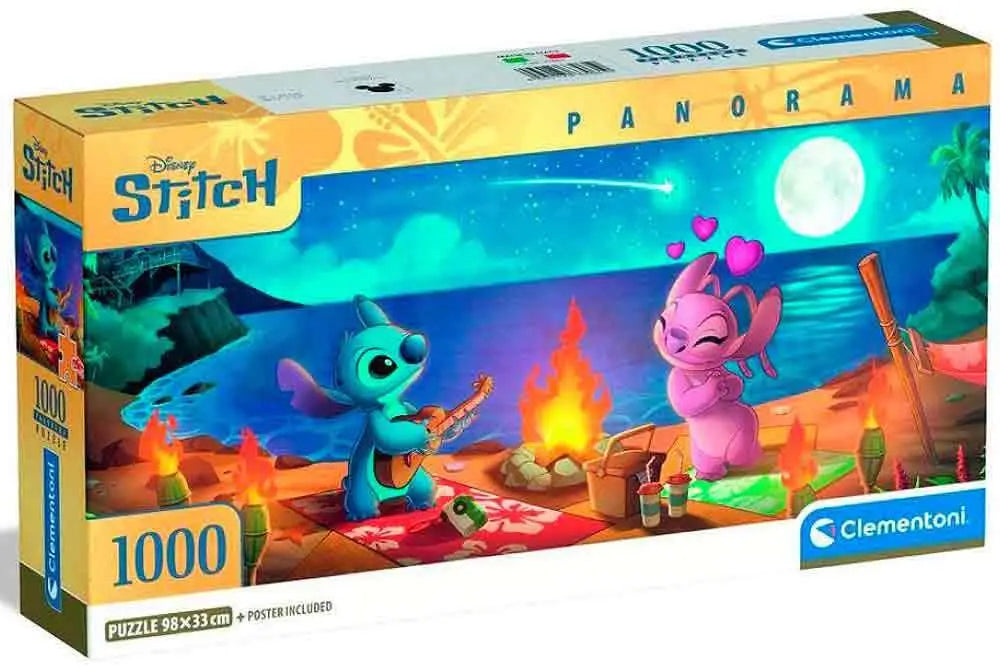 DISNEY - LILO & STITCH - STITCH & ANGEL - PANPRAMA JIGSAW PUZZLE 1000 PCSz