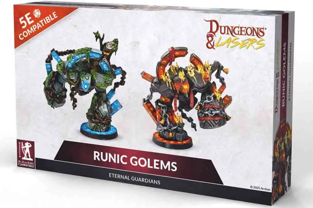 DUNGEONS & LASERS: RUNIC GOLEMS