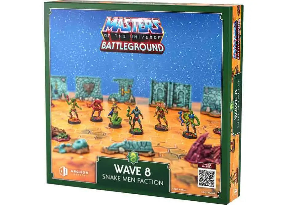 MASTERS OF THE UNIVERSE BATTLEGROUND - WAVE 8: SNAKE MEN FACTION - VERSION FRANCAISE