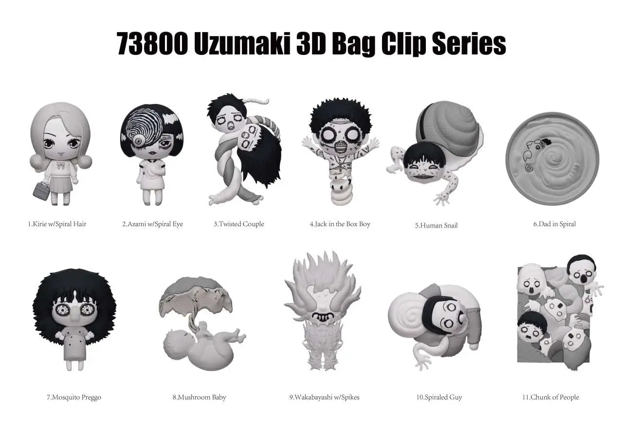 UZUMAKI S.2 3D BAG CLIP BLIND BOX DISPLAY (24)