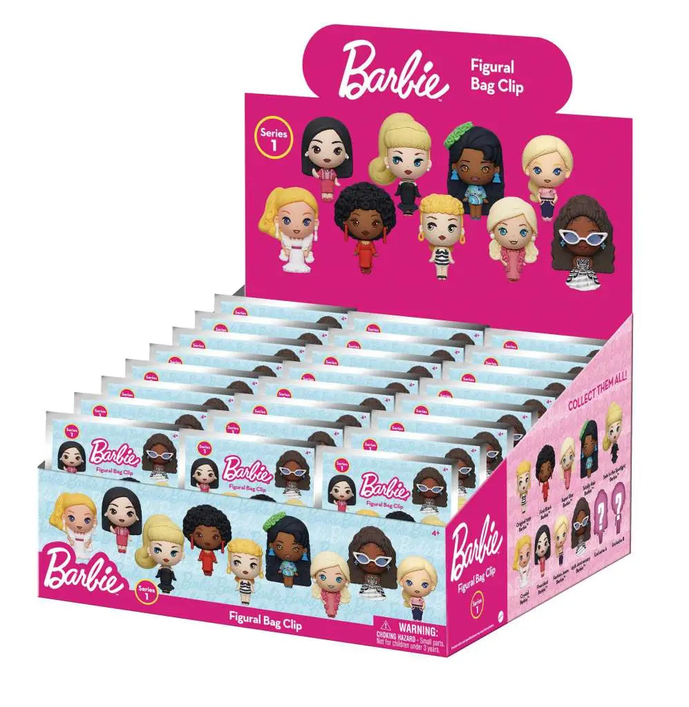 BARBIE S.1 3D BAG CLIP BLIND BOX DISPLAY (24)