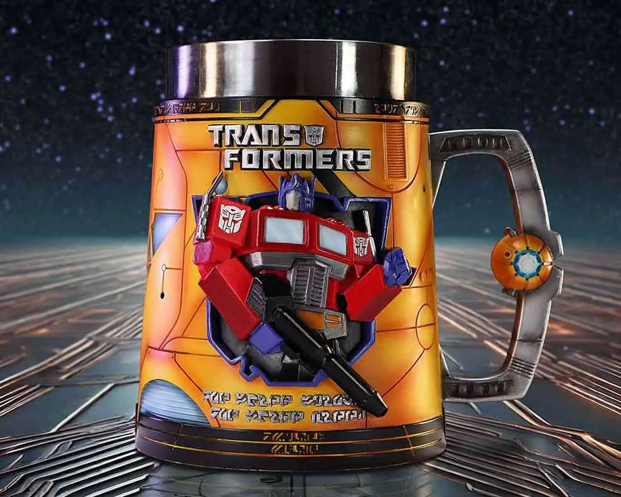 TRANSFORMERS HEROES OF CYBERTRON TANKARD