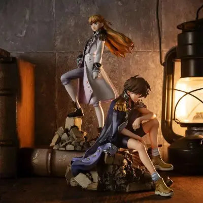 NEW MOBILE REPORT GUNDAM WING HEERO & RELENA 30th ANN STATUE