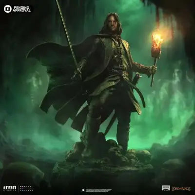 LORD OF THE RING ARAGORN UNLEASHED 1/10 STATUE