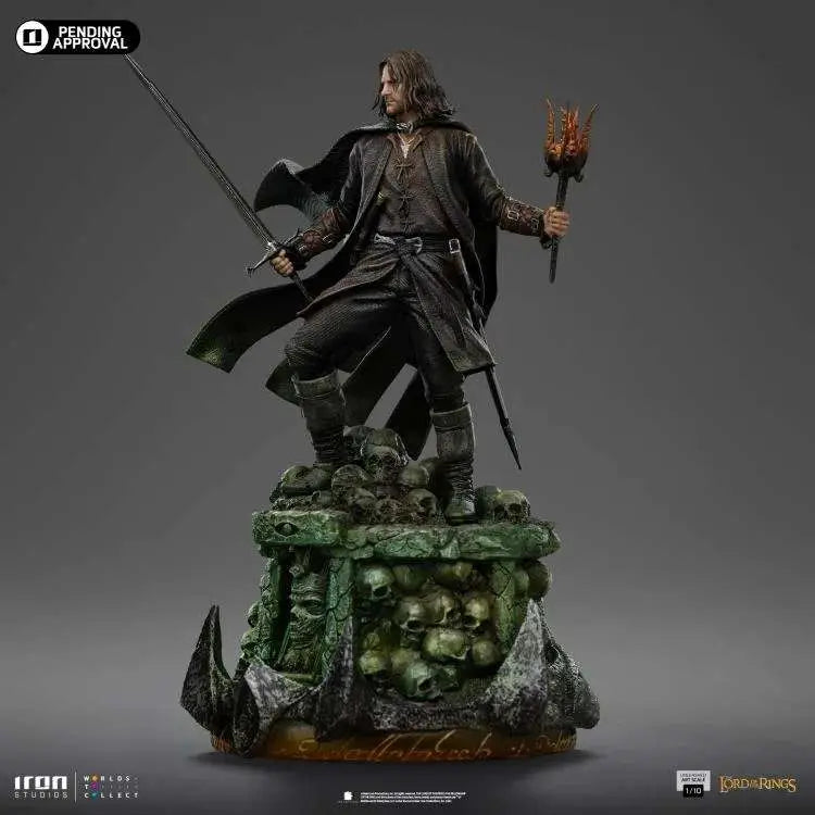 LORD OF THE RING ARAGORN UNLEASHED 1/10 STATUE