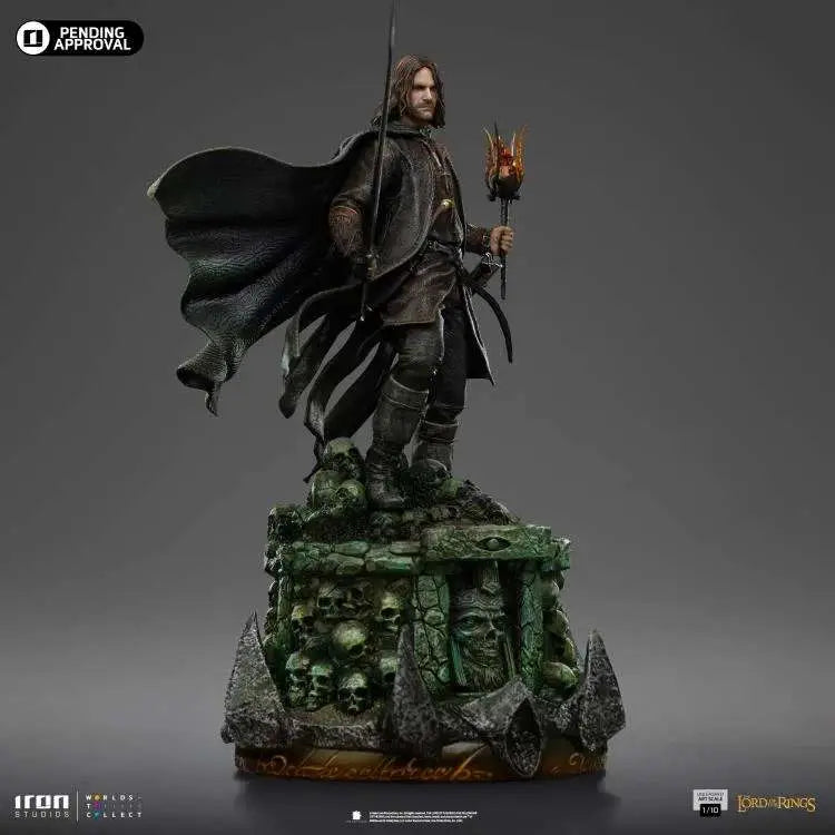 LORD OF THE RING ARAGORN UNLEASHED 1/10 STATUE