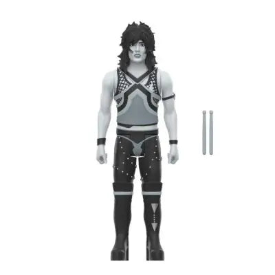 MOTLEY CRUE REACTION TOMMY LEE SHOUT AT THE DEVIL B&W FIGURE
