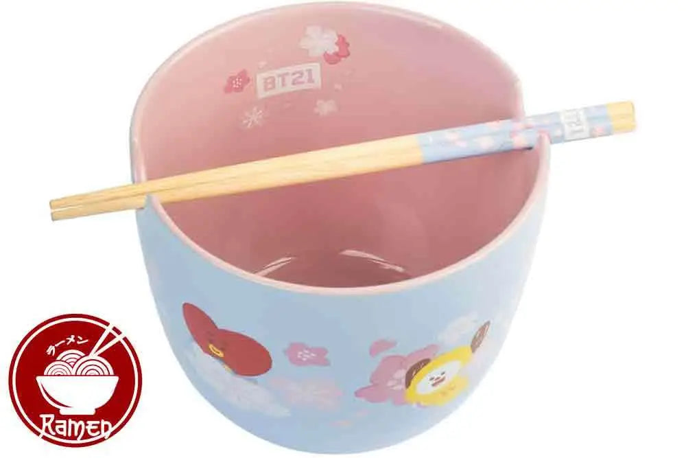 BT21 RAMEN BOWL WITH CHOPSTICKS