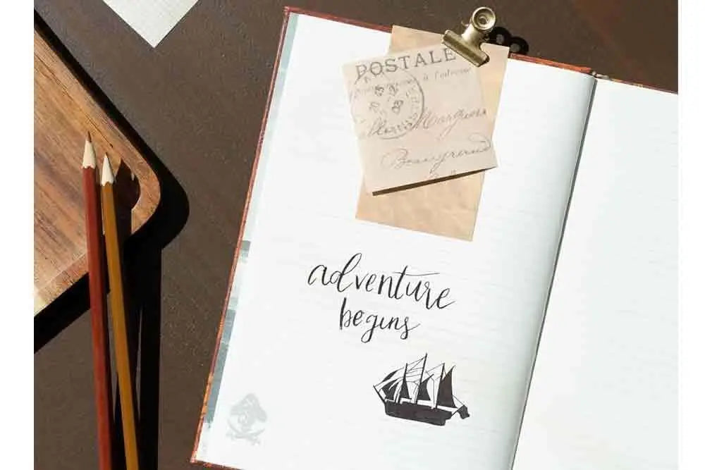 THE GOONIES THE TREASURE MAP NOTEBOOK