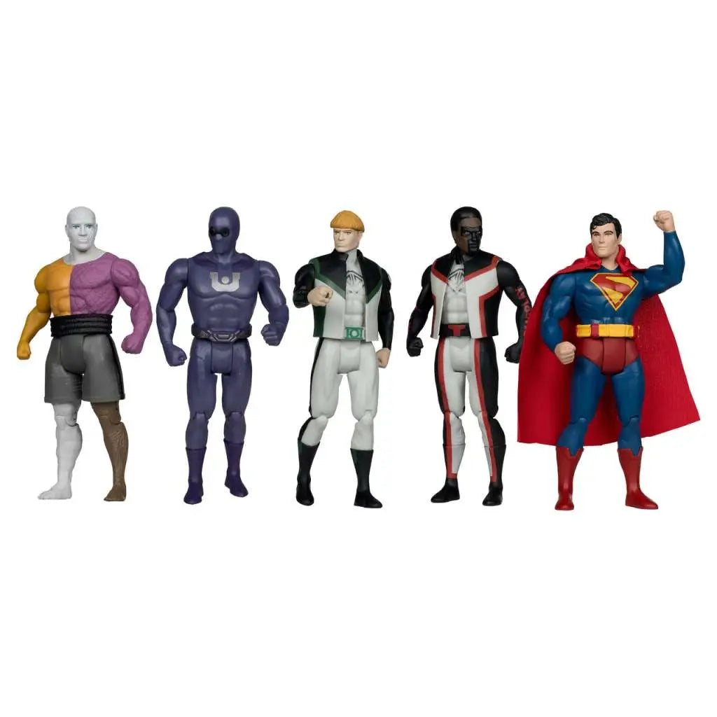 DC DIRECT SUPERMAN MOVIE 2025 SUPER POWERS FIGURES SET (6)