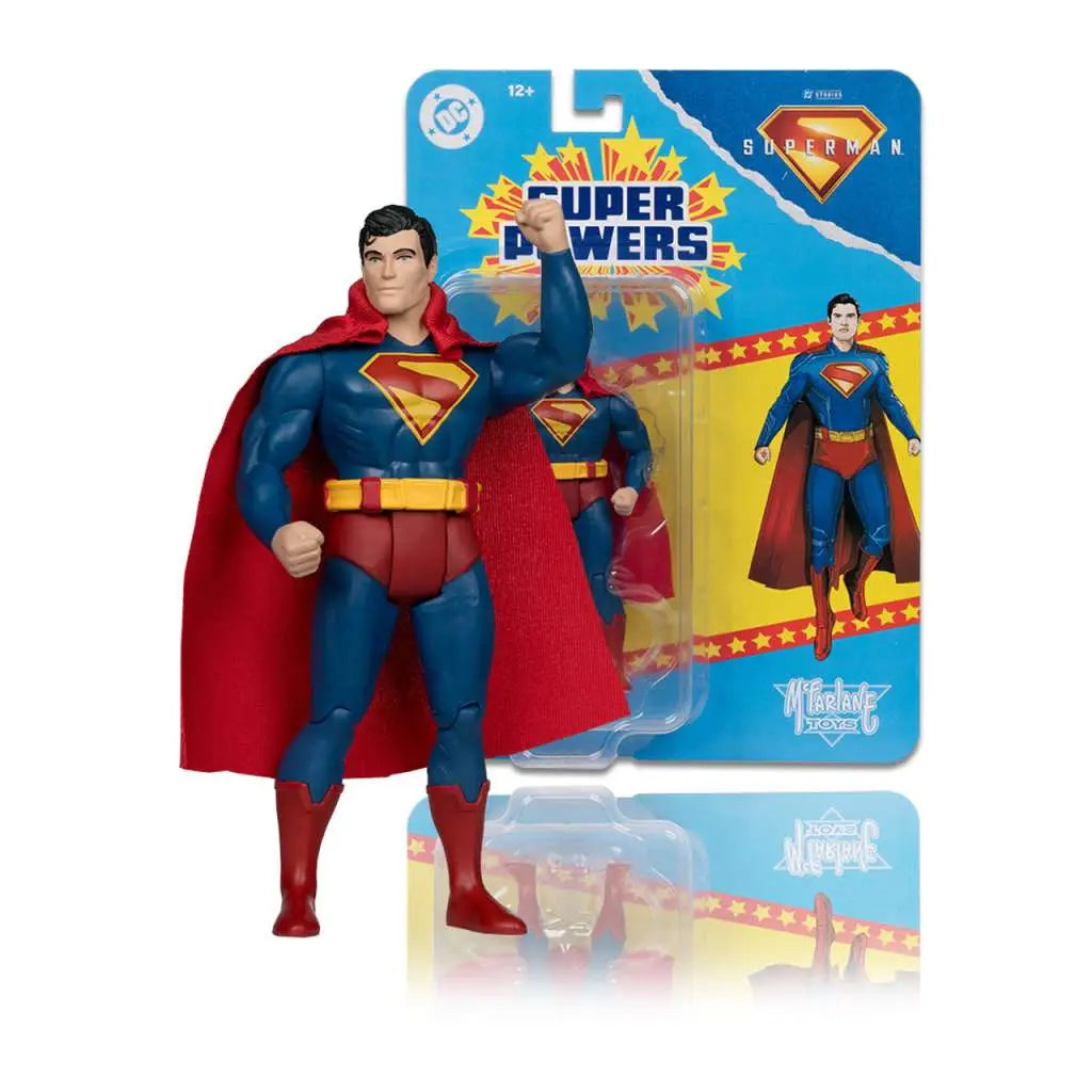 DC DIRECT SUPERMAN MOVIE 2025 SUPER POWERS FIGURES SET (6)