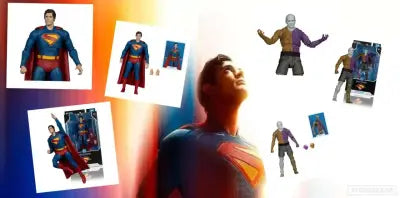 DC MULTIVERSE SUPERMAN MOVIE 2025 FIGURE SET (6)