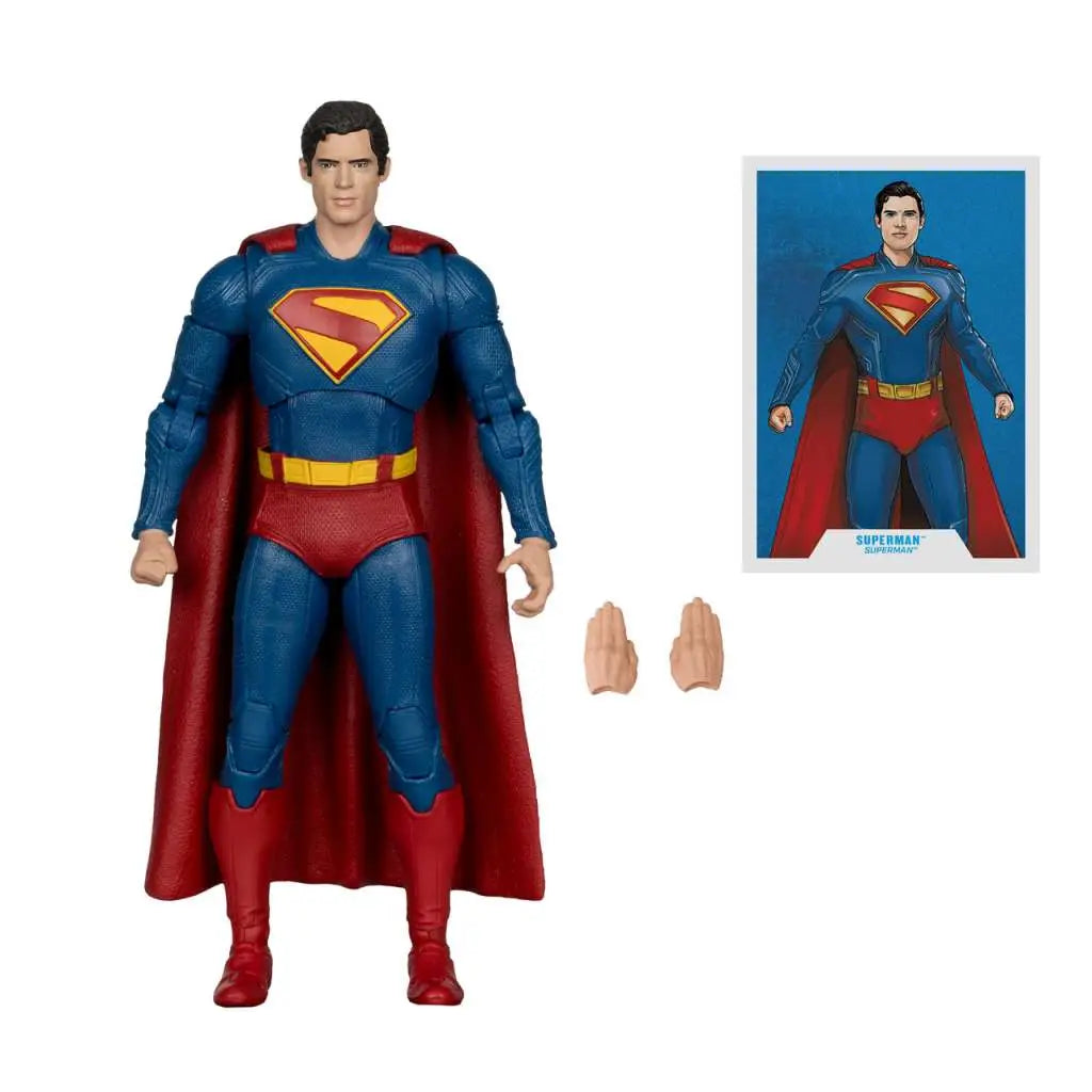 DC MULTIVERSE SUPERMAN MOVIE 2025 FIGURE SET (6)