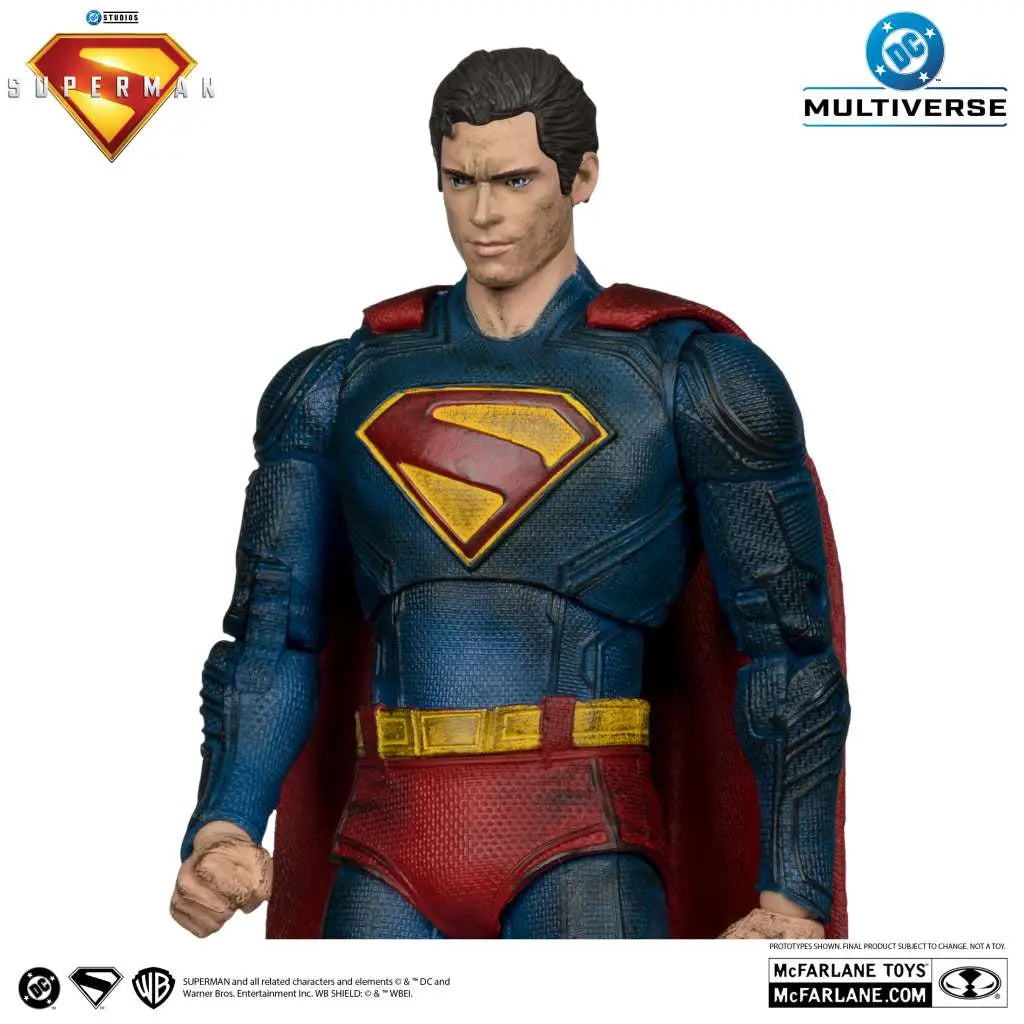 DC MULTIVERSE SUPERMAN MOVIE 2025 FIGURE SET (6)