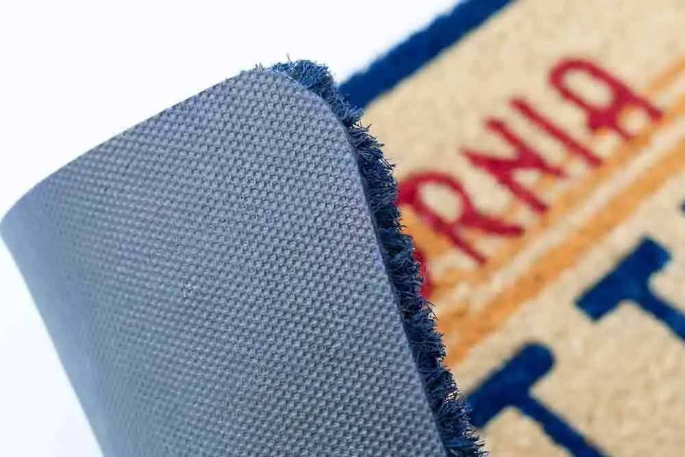 BACK TO THE FUTURE DE LOREAN PLATE DOORMAT