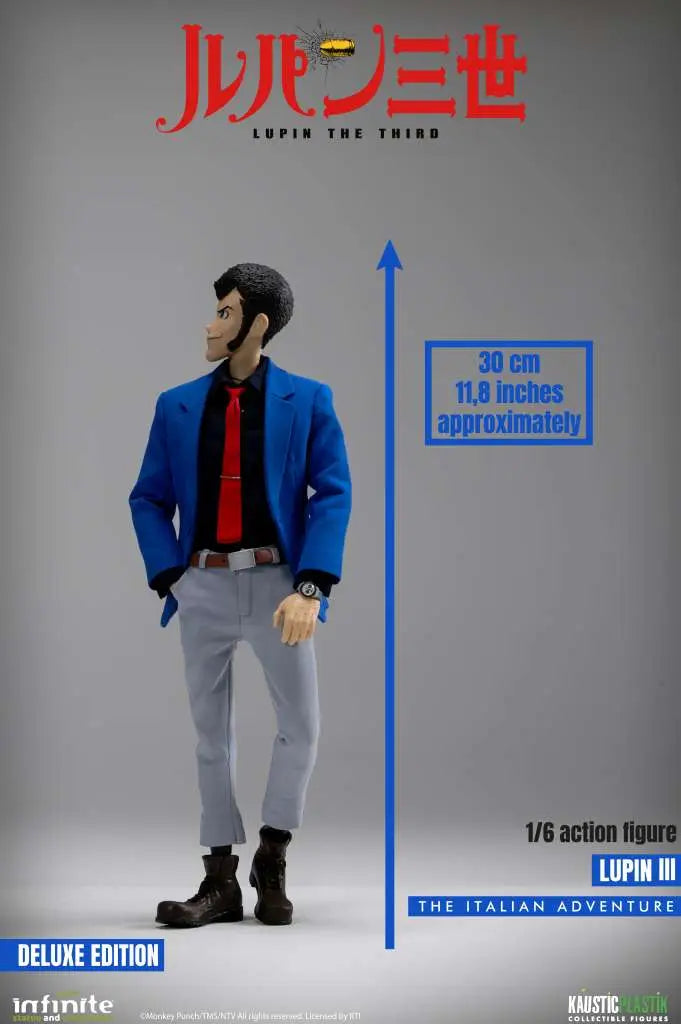 LUPIN THE 3rd THE ITALIAN ADVENTURE LUPIN 1/6 ACTION FIGURE DELUXE EDITION