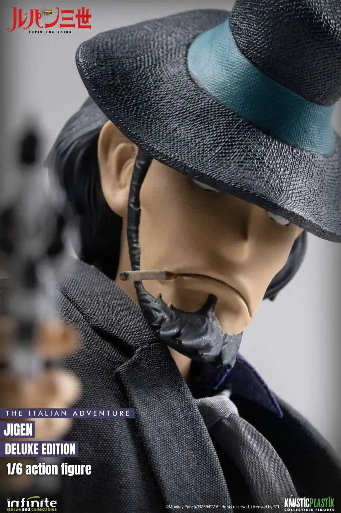 LUPIN THE 3rd THE ITALIAN ADVENTURE DAISUKE JIGEN 1/6 ACTION FIGURE DELUXE EDITION