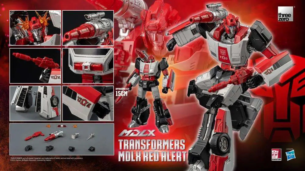 TRANSFORMERS  MDLX RED ALERT ACTION FIGURE